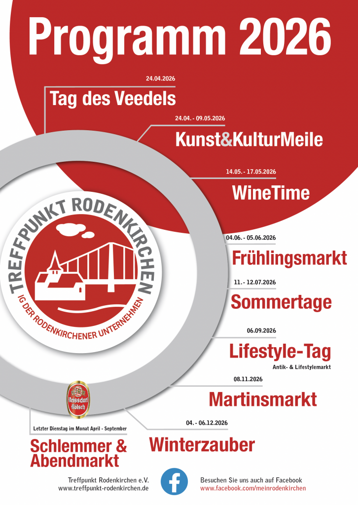 Treffpunkt Rodenkirchen Programm 2026