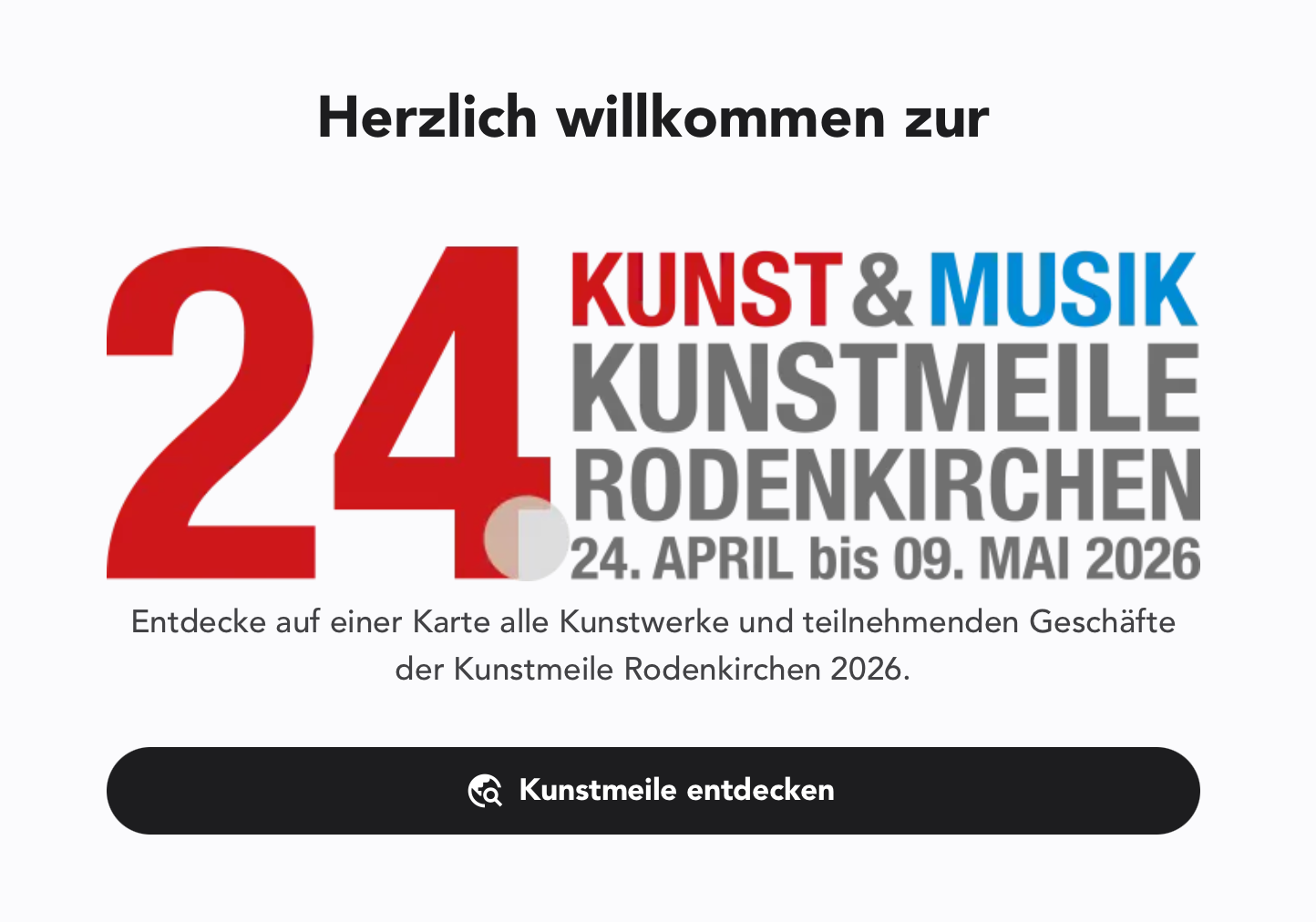 Katalog zur 24. KUNSTMEILE 